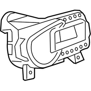 GM 95352022 Instrument Cluster Assembly