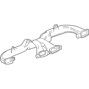 GM 84797729 Duct, I/P Ctr Air Otlt