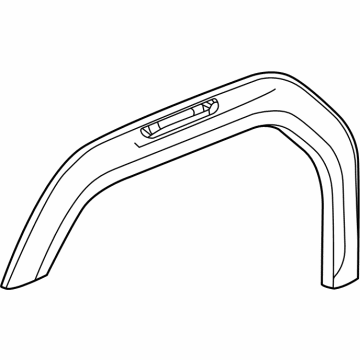 GMC 84848522 Wheel Opening Molding