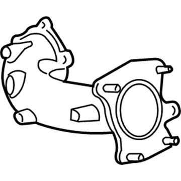 Chevy 12600895 Front Pipe