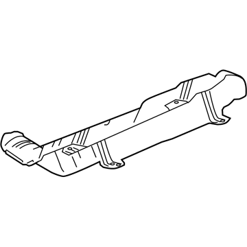 Saturn Ion Exhaust Heat Shield - 25862173