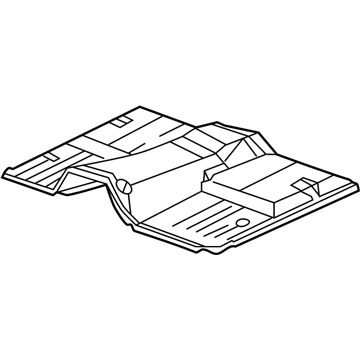 Cadillac 25910526 Front Floor Pan