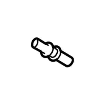 Pontiac 89024977 Overflow Hose Connector