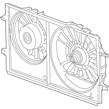 GM 20757667 Shroud Pkg, Engine Coolant Fan