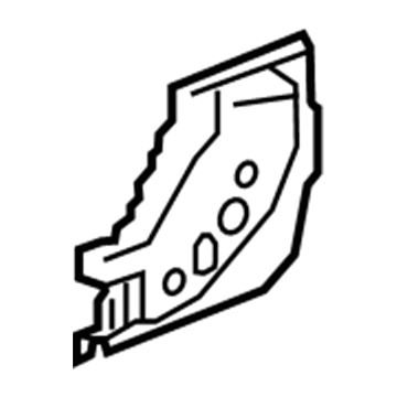 GMC 22904263 Rocker Reinforcement Extension