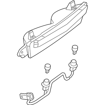 Cadillac 22874979 Backup Lamp