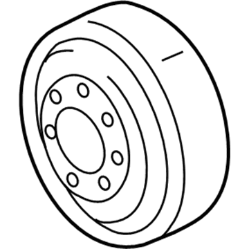 GMC 12550053 Pulley