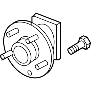 Cadillac 21998965 Hub & Bearing