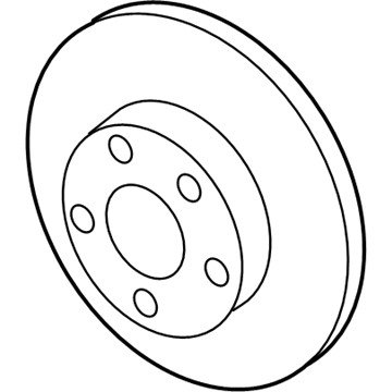 2011 Cadillac DTS Brake Disc - 19303807