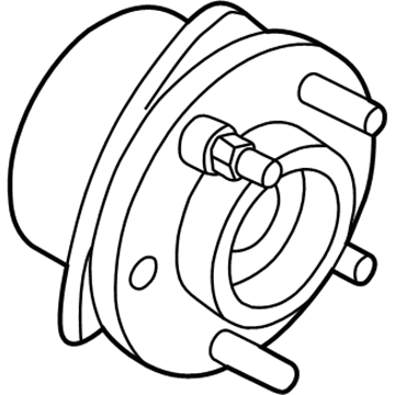 Oldsmobile 12413003 Hub & Bearing