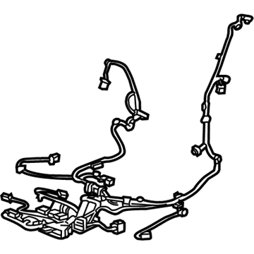 GM 84128587 Harness Assembly, Front Seat Wiring