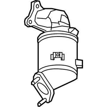 Cadillac XT6 Catalytic Converter - 85132441