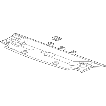 GM 87846605 BAFFLE-RAD AIR UPR