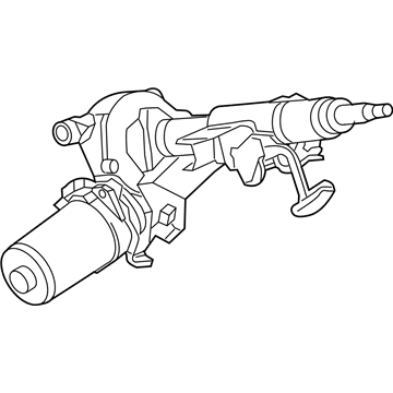 Saturn 19209137 Steering Column