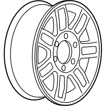 Hummer Spare Wheel - 9595907