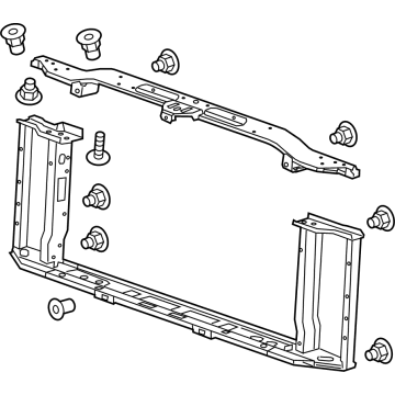 GMC 23392398 Radiator Support