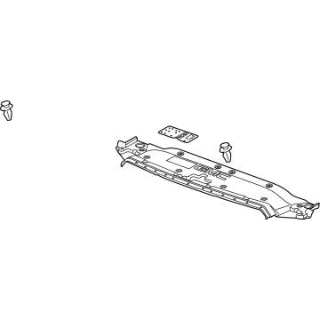 GM 23256453 Shield Assembly, Front Compartment Front Sight *Black