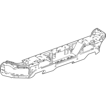 GMC 85563381 Rear Bumper