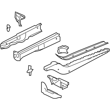 Cadillac 22772868 Rail Assembly