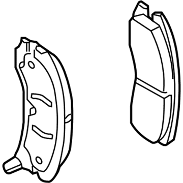 Cadillac 89047725 Brake Pads