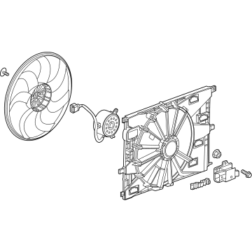 2024 Buick Encore GX A/C Condenser Fan - 60007148