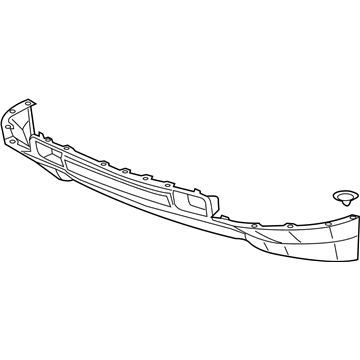 GM 22978557 Deflector Assembly, Front Bumper Fascia Air