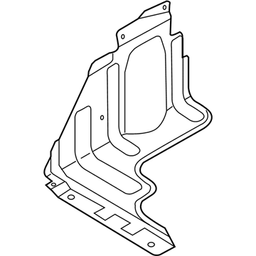 GM 96398984 Deflector,Plenum Water