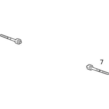 Cadillac 22888552 Inner Tie Rod