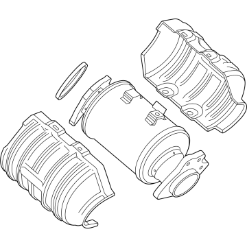 Chevy 12704808 Converter & Pipe