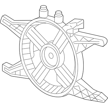 GM 15816298 Fan Assembly, Engine Coolant (W/ Shroud)