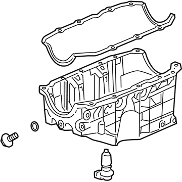 Chevy 12603201 Oil Pan