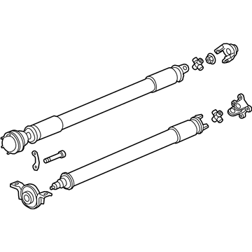 Chevy 84214206 Drive Shaft Assembly