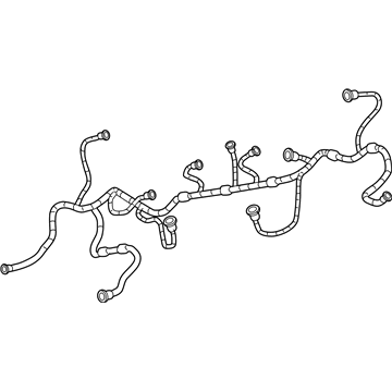 1998 Chevy Corvette Body Wiring Harness Connector - 12189532