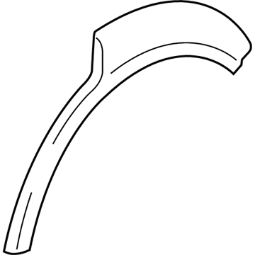 GM 88972648 Molding,Rear Wheel Opening