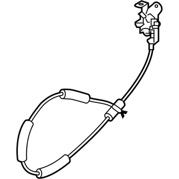 GM 19316980 Latch,Rear Door