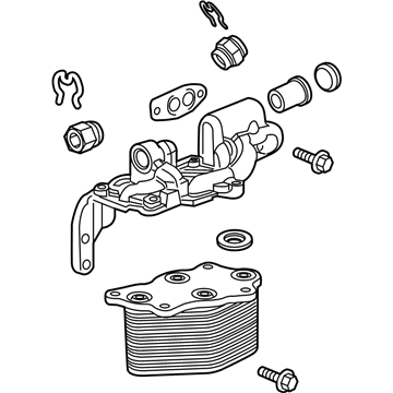 Chevy 12632831 Cooler Assembly