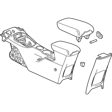 2018 Chevy Cruze Center Console Base - 84199367