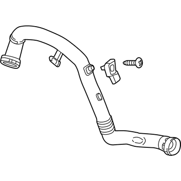 Chevy 84836354 Outlet Tube