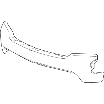 Chevy 84588809 Front Bumper