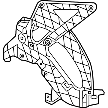 Chevy 84219065 Side Bracket