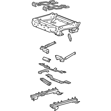 Cadillac 20993910 Cushion Frame