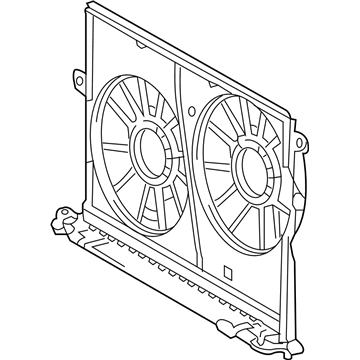 Pontiac 88975774 Fan Shroud