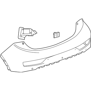 Chevy 42541643 Bumper Cover