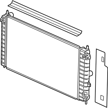 Saturn 22731217 Radiator Assembly