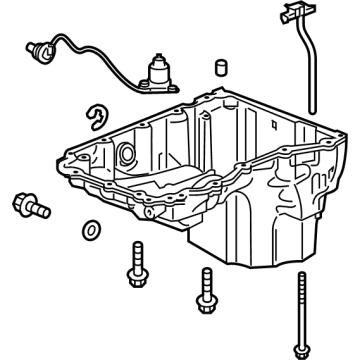 GMC 12716566 Oil Pan