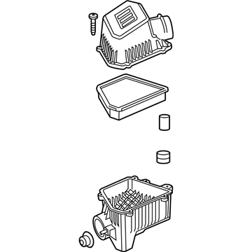 GMC 84040483 Air Cleaner Assembly