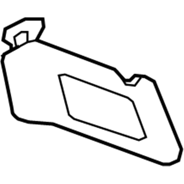 Chevy 25954547 Sunvisor