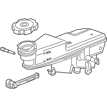 GM 13486151 Reservoir Assembly, Brake Master Cylinder