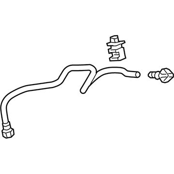 Chevy Brake Booster Vacuum Hose - 13375177