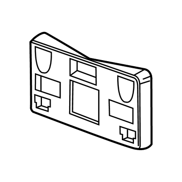 Chevy 84063767 License Bracket